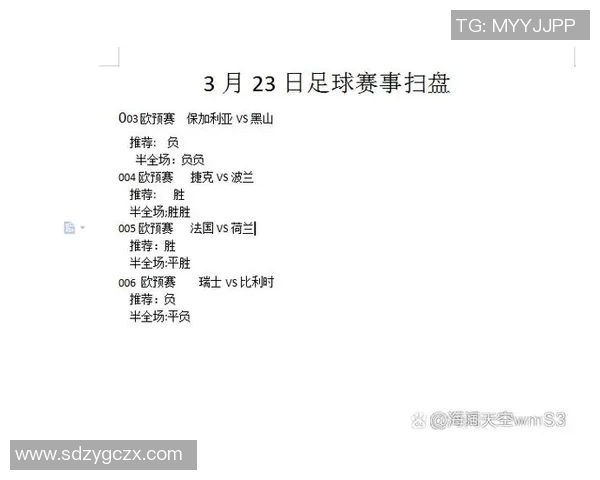 波兰与捷克足球对决分析及胜负推荐策略探讨